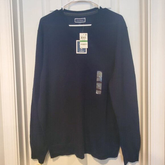 NWT Club Room Men's V Neck Sweater - Size L - Picture 1 of 5